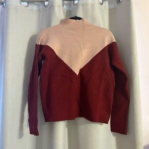 Women’s mock neck sweater